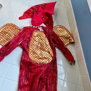 Pottery Barn Kids red dragon costume